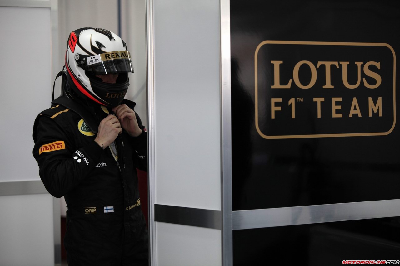 Raikkonen Test Valencia